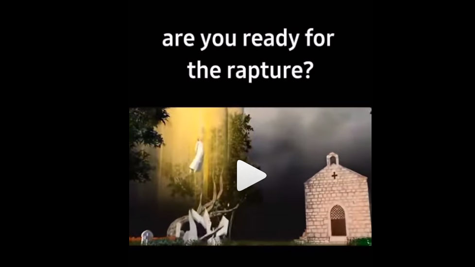 Are you ready for the rapture?