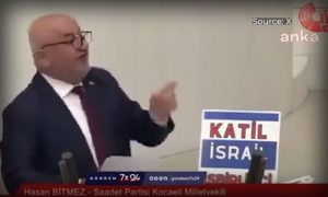 Turkish MP collapses in Parliament moments after saying Israel will ‘suffer Allah’s wrath’
